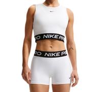 Top da tennis da donna Nike Pro Dri-Fit Cropped Tank - white/black - Bianco (S)