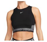Top da tennis da donna Nike Pro Dri-Fit Cropped Training Tank Top - Nero (L)