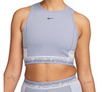 Top da tennis da donna Nike Pro Dri-Fit Cropped Training Tank Top - Viola (L)