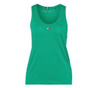 Top da tennis da donna Tommy Hilfiger Essential Flag Slim Tank Top - olympic green - Verde
