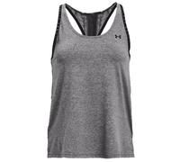 Top da tennis da donna Under Armour Knockout Mesh Back Tank W - dark grey - Grigio (S)