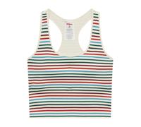 Top da tennis da donna Wilson Everyday Brami - sandrift stripe - Multicolore (XL)