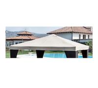 Giardini del Re Copertura Gazebo 3x4 mt Impermeabile Top in Poliestere colore Bianco