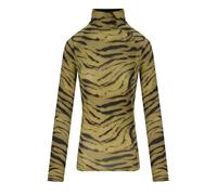 TOP DOLCEVITA ZEBRATO KAKI GANNI 34 IT