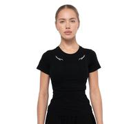 Top donna a costine slim Tribal nero 1 St