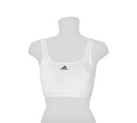 Top Donna ADIDAS Sport Crop Flex Cotton Bianco / Nero