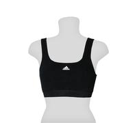Top Donna ADIDAS Sport Crop Flex Cotton Bianco / Nero