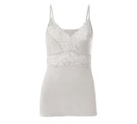 Top Donna Canottiera forma seno sotto giacca in modal e pizzo Tramonte T790