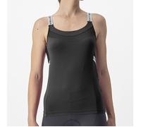 Top donna Castelli Bavette - Nero S / Nero