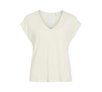 Top donna casual con dettagli in pizzo scollo a V Maglietta Blusa VILA