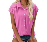 Top Donna, Comode Camicie Da Donna Per Tutti I Giorni Vestibilità Ampia E Casual Perfette Per La Primavera L'Estate E L'Autunno Ideali Da Abbinare Ai Jeans Design Rilassato Per Uno Stile Senza Sforzo