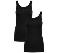 Top donna confezione da 2 pezzi canotta basic senza maniche ONLY LIVE
