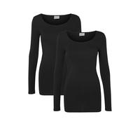 Top Donna VERO MODA Camicia Sottile a Maniche Lunghe 2 Pezzi Set Base VMMAXI NUO