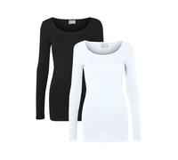 Top Donna VERO MODA Camicia Sottile a Maniche Lunghe 2 Pezzi Set Base VMMAXI NUO