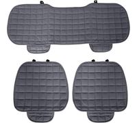 TOP DRIVE Coprisedile Seduta 3 pezzi Universale Auto | Protezione Sedile 2 Anteriore e 1 Posteriore | Protector Comfort Automotive Cuscino Interni GRIGIO