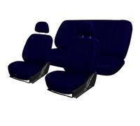 TOP DRIVE COPRISEDILI COTONE Set coprisedili anteriori e posteriori tessuto 100% cotone modello adattabile quasi ad ogni tipo di auto con sedili standard colori disponibili: - blu -