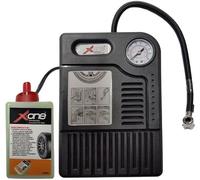 TOP DRIVE F.LLI IANNACCONE SRL Kit RIPARA GOMME No Problem in Grado di Riparare E GONFIARE Un Pneumatico in Poco Tempo. Facile E Veloce da Utilizzare. Liquido + COMPRESSORE