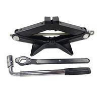 TOP DRIVE Kit Cric a Forbice per Auto da 2 Tonnellate Portatile, Ideale per SUV e Auto - Kit di Emergenza Universale con Chiave Inglese