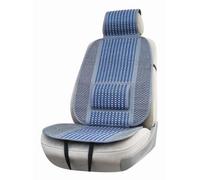 TOP DRIVE Schienale Cardiff Schienale per Auto Universale, Facile da installare. Dotato di Supporto Lombare. Prodotto Composto da 2 Pezzi (Crema)