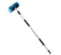 TOP DRIVE SPAZZOLONE 3D HIDRA Spazzola Lavaggio Idrospazzola Lavaggio telescopica Flessibile, Anti-graffio con Bordo in Gomma per Proteggere la carrozzeria