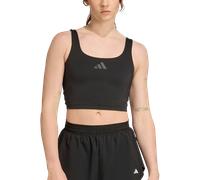 Adidas Power Low Support Sports Top Nero XL Donna