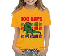 Top Electronics - Camicia per il primo giorno di scuola con scritta "My Pre School", per bambini, per asilo, taglia 8, colore: giallo, 10-11 anni