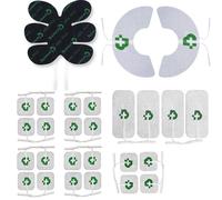 Top Equipment Set di 27 Elettrodi (20 da 50x50 mm 4 da 50x100 mm 1 ABS Pad e 2