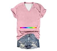 Top Estivo 2025 per Donna con Scollo Rotondo, Maniche Corte, vestibilità Ampia e Taglie Forti, Elegante Camicetta Casual e alla Moda per Ogni Stagione.