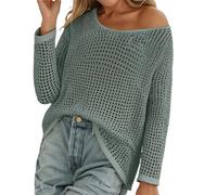 Top estivo da donna, tunica da spiaggia sexy estiva da donna, senza maniche, traforata e in rete, ideale per coprire la spiaggia o come costume da bagno decontratto dal taglio ampio e leggero