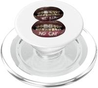 Top estivo vintage da donna con stampa labbra Y2K anni 2000 PopSockets PopGrip per MagSafe