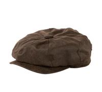 TOP-EX Berretto da uomo per pioggia, impermeabile, elegante, in stile Peaky Blinders, ideale per escursioni, golf, pesca, tiro, caccia e come cappello da racchetta M-3XL, marrone, Large/X-Large