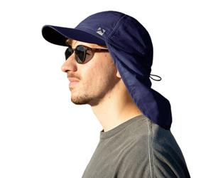 TOP-EX L/XL/XXL UV50+ Berretto da baseball impermeabile con patta per il collo, L/XL