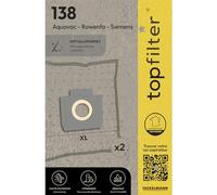 Top Filter 64138 - Sacco per aspirapolvere, non tessuto, dimensioni: 60 x 30 x 0,1 cm