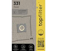 Top Filter 64331 - Sacchetti per aspirapolvere Hoover, 30 x 26 cm, confezione da 4 pezzi