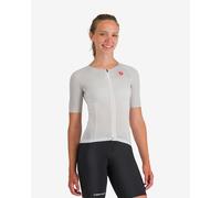 Top Free Speed 3 Race Rosso Corsa manica corta bianco donna - M