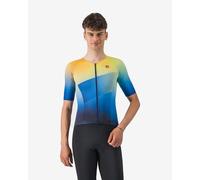 Top Free Speed 3 Race Rosso Corsa manica corta blu giallo - L