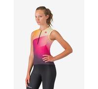 Top Free Speed 3 Rosso Corsa senza maniche viola arancione donna - M