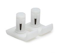 Top Glides FlexFit - Scivoli universali Walker, 10 paia, colore: Bianco