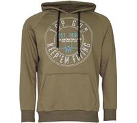 Top Gun 2107, felpa con cappuccio XXL male Oliva