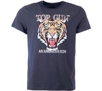 Top Gun 3017, maglietta L male Blu Scuro