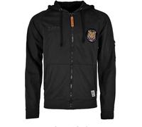 Top Gun 3018, felpa con cappuccio e zip L male Nero