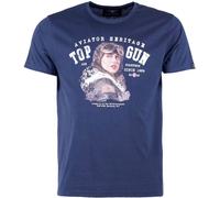 Top Gun 3028, maglietta M male Blu Scuro