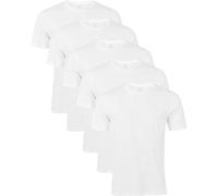 Top Gun 3030 Basic, confezione da 5 magliette XL male Bianco