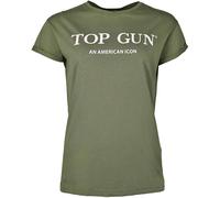 Top Gun 4001, maglietta donna S female Oliva