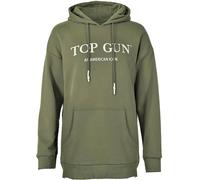 Top Gun 4003, felpa con cappuccio donna S female Oliva