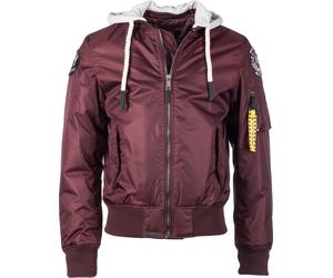 Top Gun Base, giacca in tessuto M male Rosso Scuro