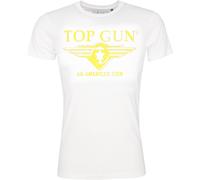 Top Gun Beach, Maglietta M male Bianco/Giallo