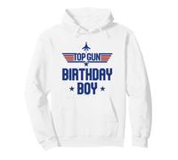 Top Gun Birthday Boy Stars Felpa con Cappuccio