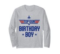 Top Gun Birthday Boy Stars Maglia a Manica