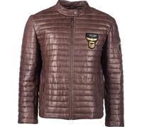 Top Gun Captain, giacca di pelle XXL male Marrone